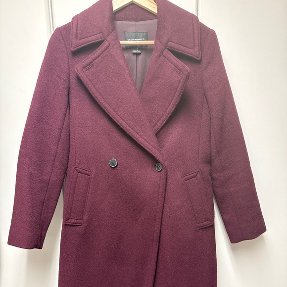 Club Monaco Wool Coat - Picture 1 of 4